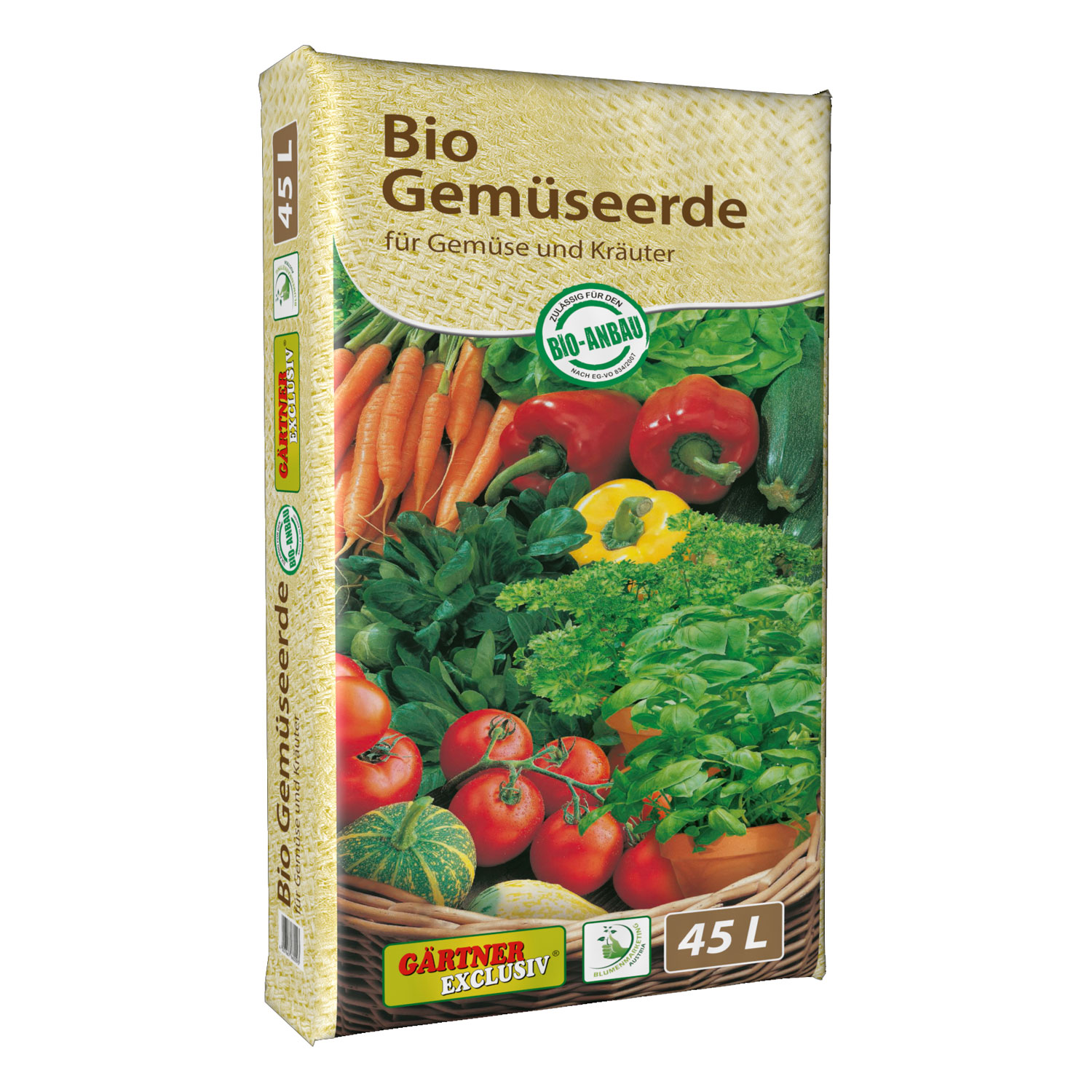 Bio-Gemüse- und Hochbeeterde