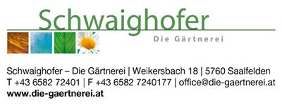 Schwaighofer, Die Gärtnerei GmbH